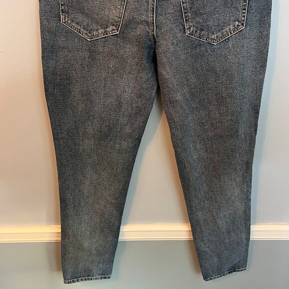 AFRM NEW Revolve Boyfriend Destroyed Luisa Denim Distressed Jeans Size 26 - Picture 10 of 13